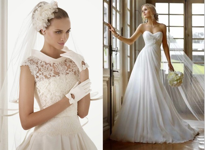 Bên cạnh đó, các kiểu váy áo khắc phục các khuyết điểm khác của cơ thể như khá nhỏ nhắn hoặc quá tròn trịa, thấp bé hay cao lớn cũng cần được lưu tâm. Các cô dâu có ngoại hình bé nhỏ thường được khuyên nên chọn các thiết kế có phần eo nâng cao hơn eo tự nhiên để phần thân dưới trông dài hơn. Họa tiết trang trí nên nhỏ, tập trung phía dưới vạt áo. 